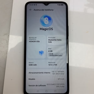 CELULAR HONOR X5B GFY-LX3 128 GB 4 GB RAM (SEMINUEVO)
