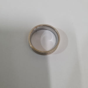 ARGOLLA. ORO, ORO BLANCO. 14 K 4.7 GRMS (SEMINUEVO)