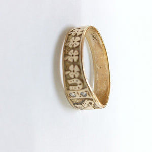 ARGOLLA DE LA SUERTE ORO 14 K 2,90 GRMS (SEMINUEVO)