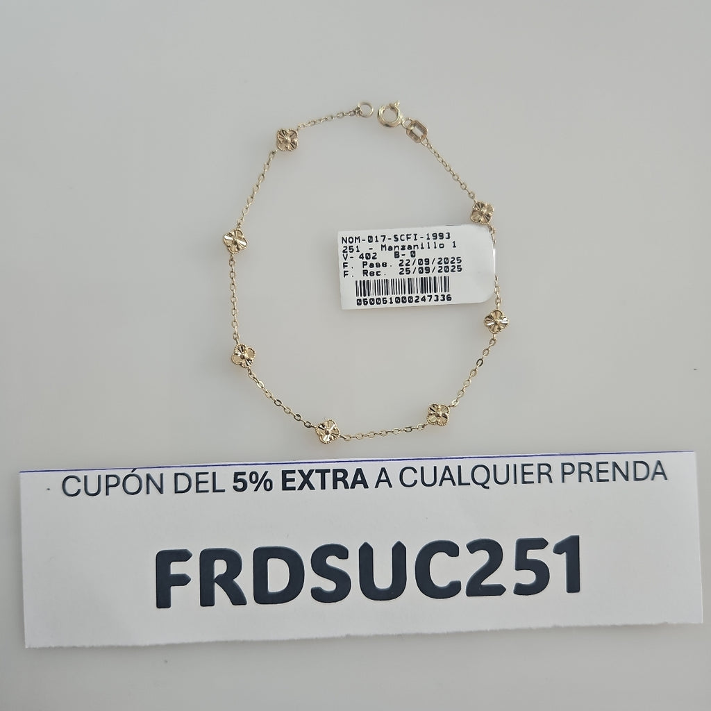 PULSERAS DAMA ORO 14K 2.1 (NUEVO)