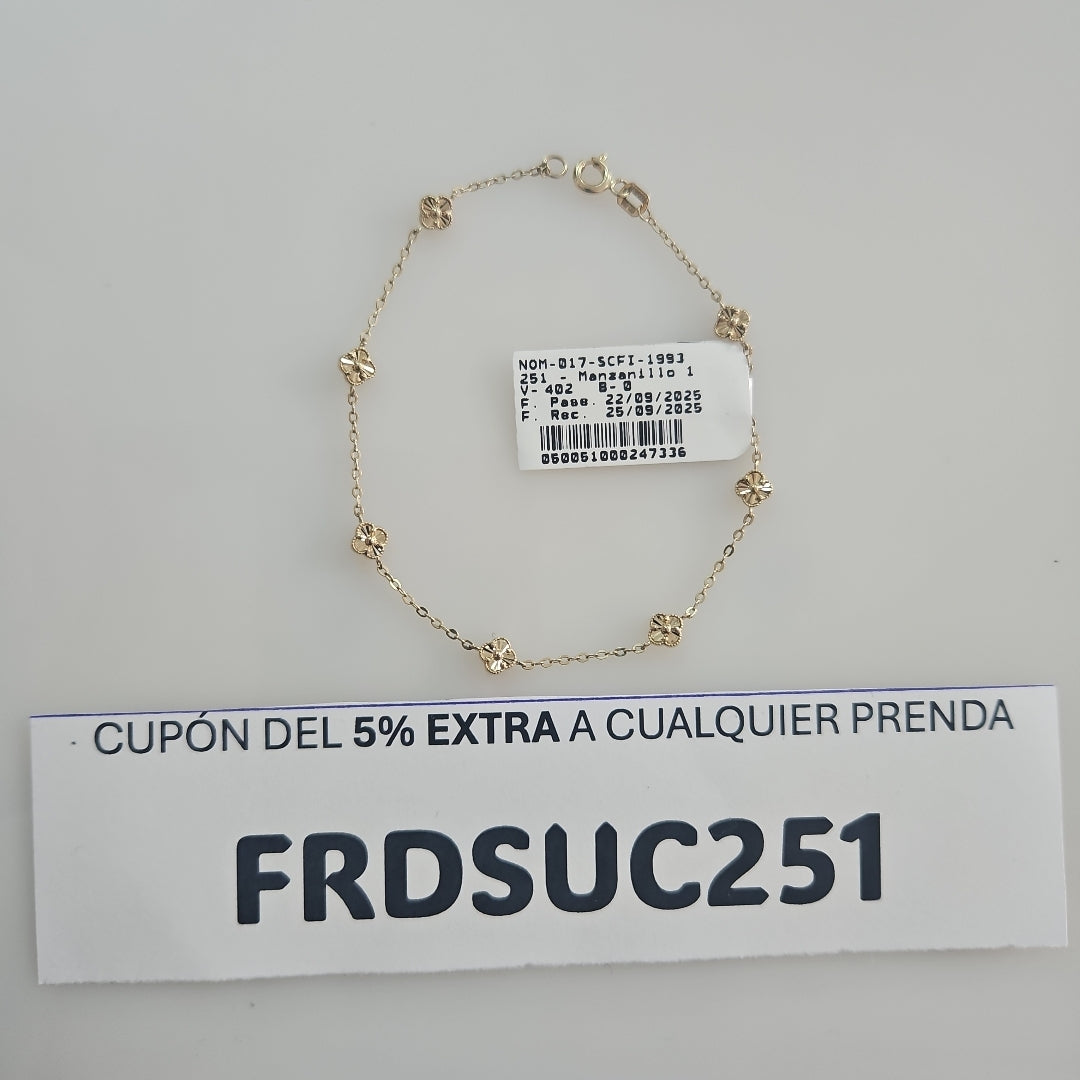 PULSERAS DAMA ORO 14K 2.1 (NUEVO)