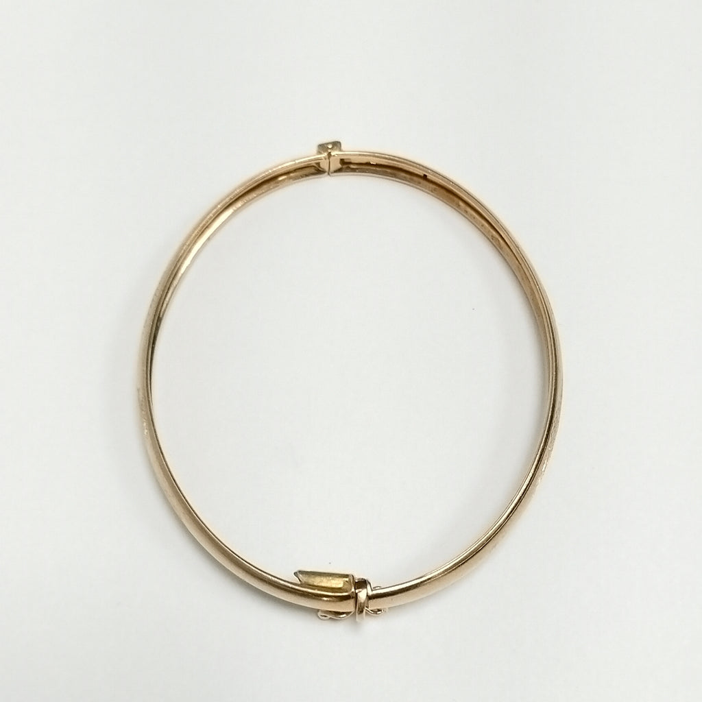 PULSERA RIGIDA ORO 18 K 8,80 GRMS (SEMINUEVO)