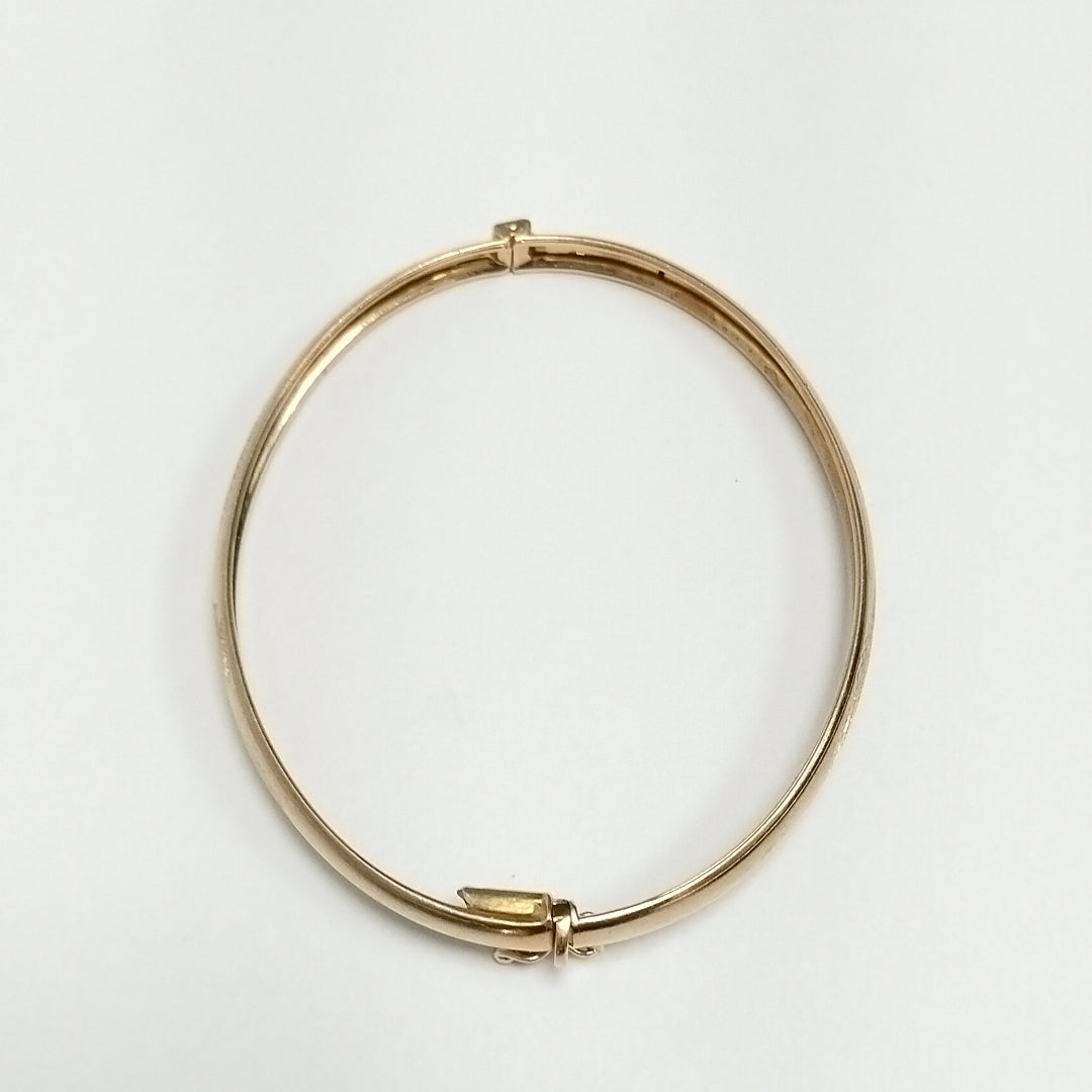 PULSERA RIGIDA ORO 18 K 8,80 GRMS (SEMINUEVO)