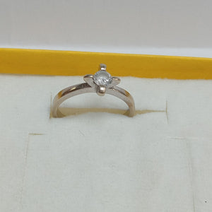 ANILLITO ORO BLANCO 14 K 3,10 GRMS (SEMINUEVO)