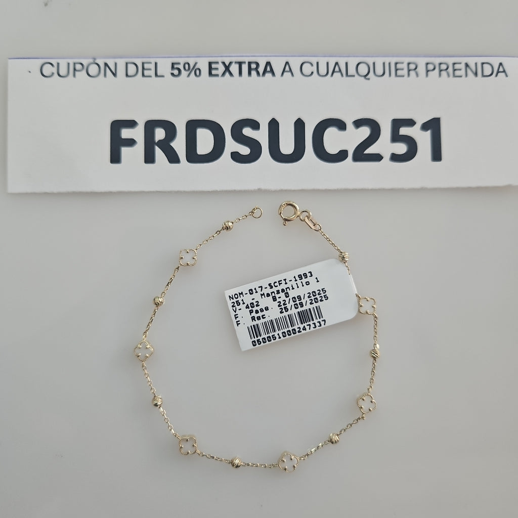 PULSERAS DAMA ORO 14K 2.3 (NUEVO)