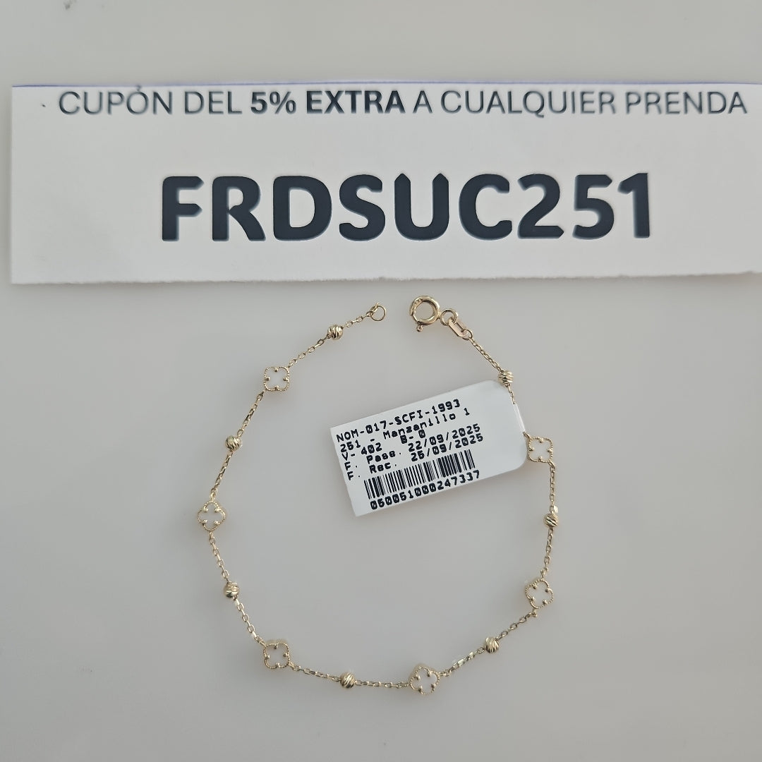 PULSERAS DAMA ORO 14K 2.3 (NUEVO)