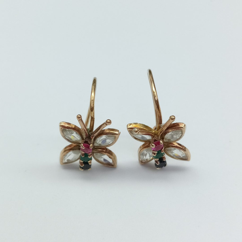 ARETES PAR ORO 8 K 2,40 GRMS (SEMINUEVO)