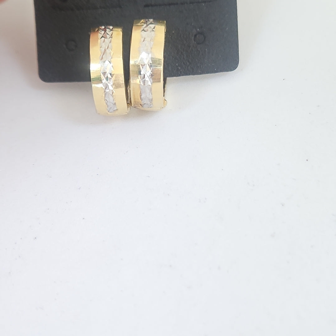 ARRACADAS PAR ORO 14 K 2,20 GRMS (SEMINUEVO)