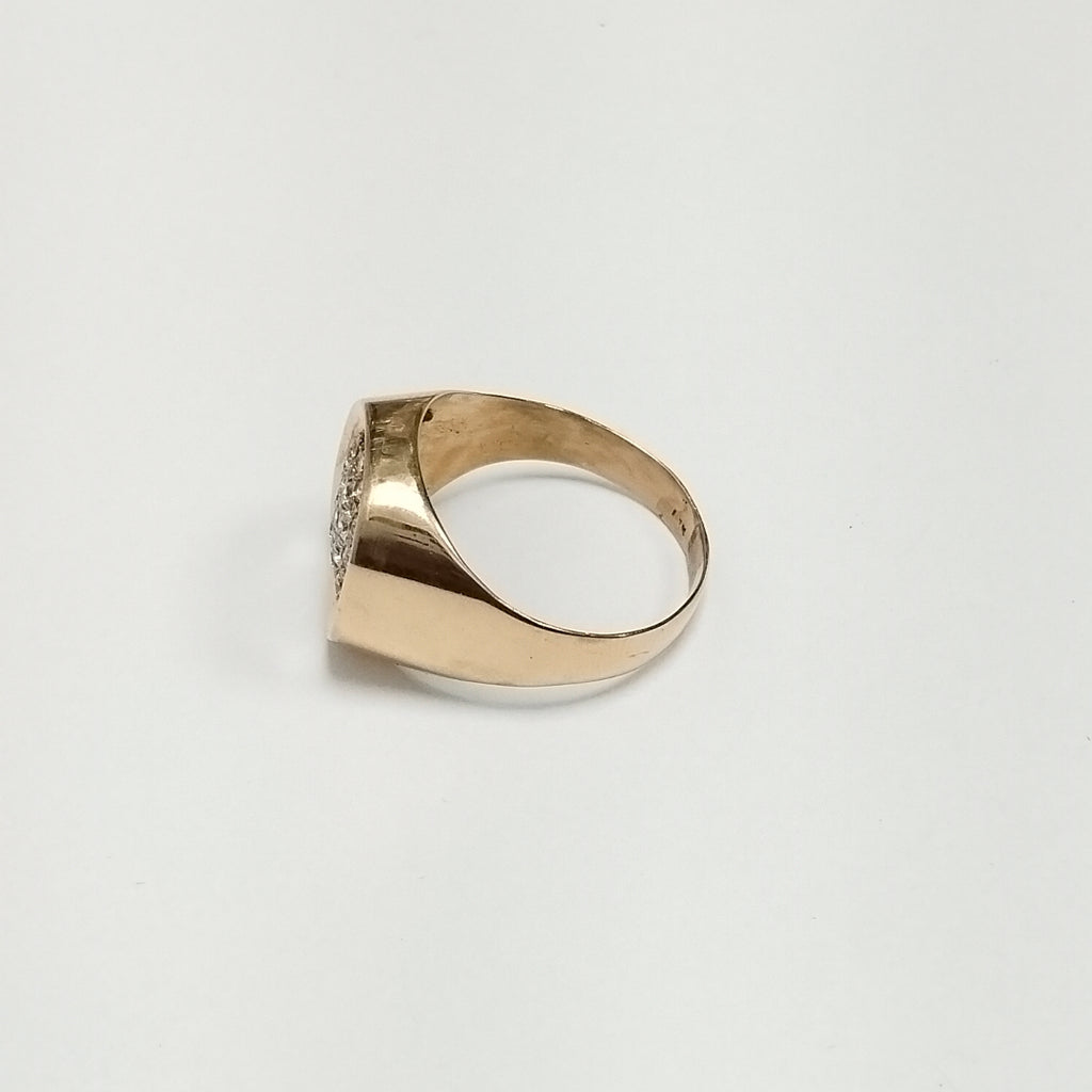 ANILLO ORO 14 K 7,50 GRMS (SEMINUEVO)