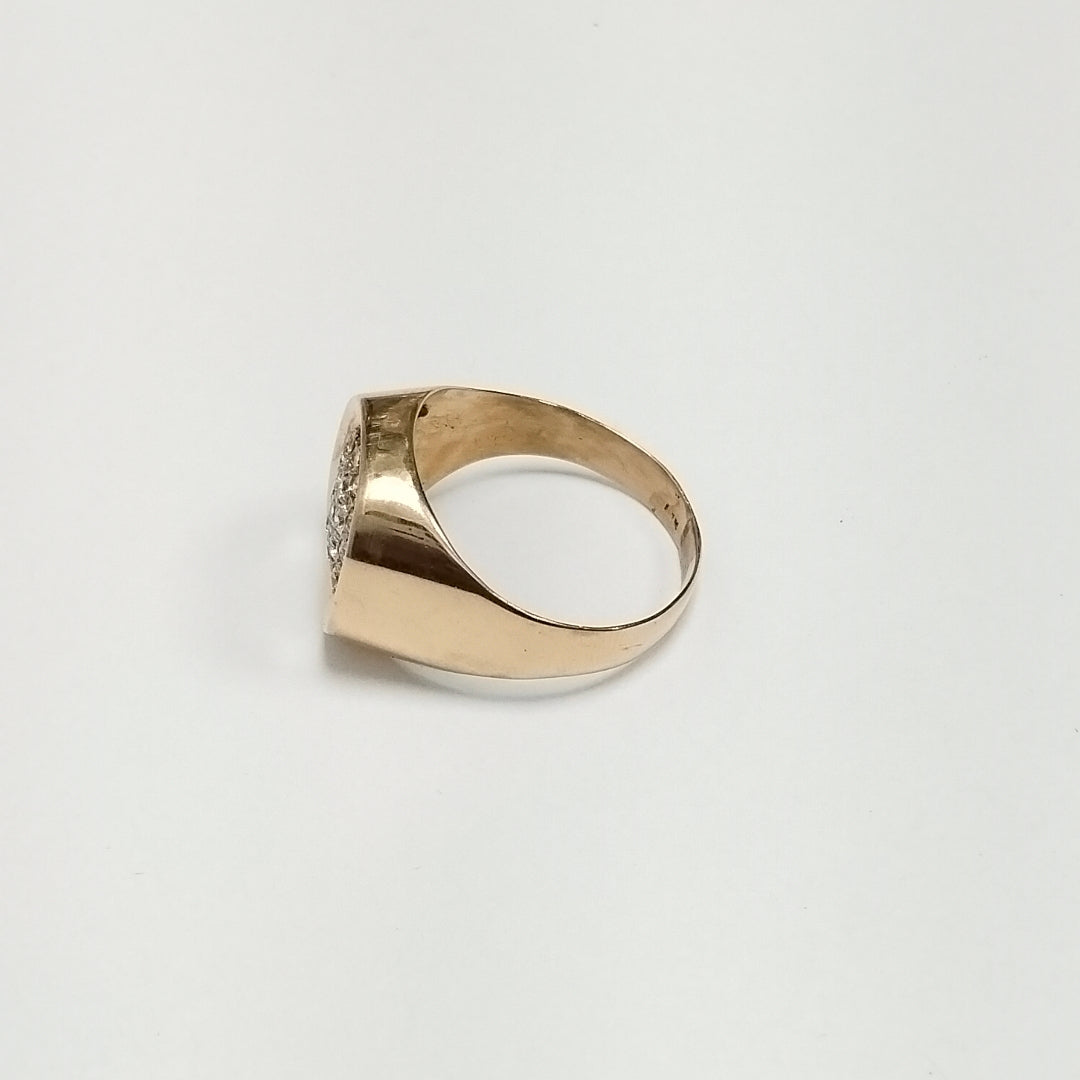 ANILLO ORO 14 K 7,50 GRMS (SEMINUEVO)