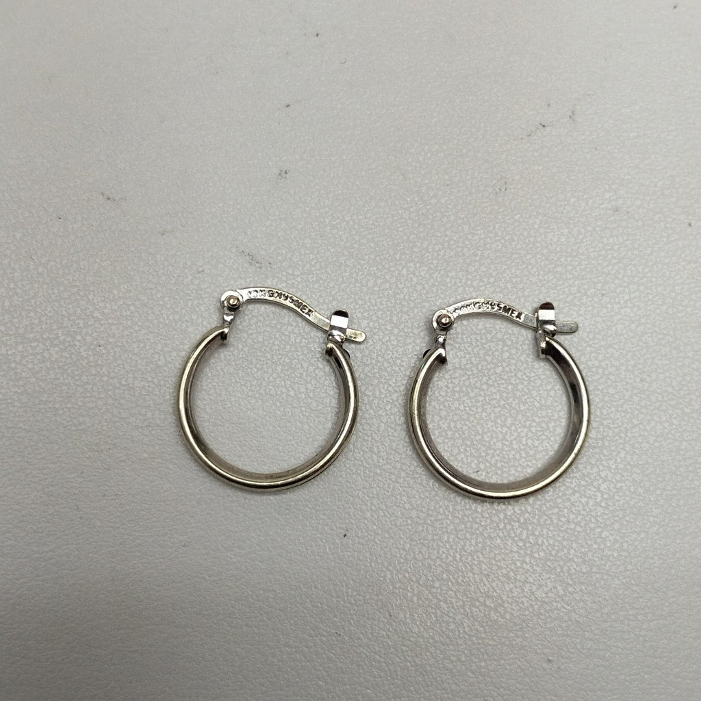 ARRACADAS PAR. ORO BLANCO. 10 K 1.5 GRMS (SEMINUEVO)