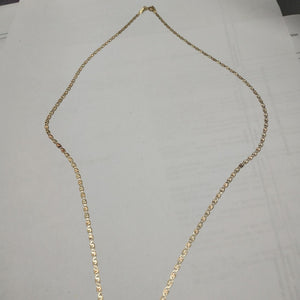 CADENA. ORO COMBINADO. 10 K 3.2 GRMS (SEMINUEVO)