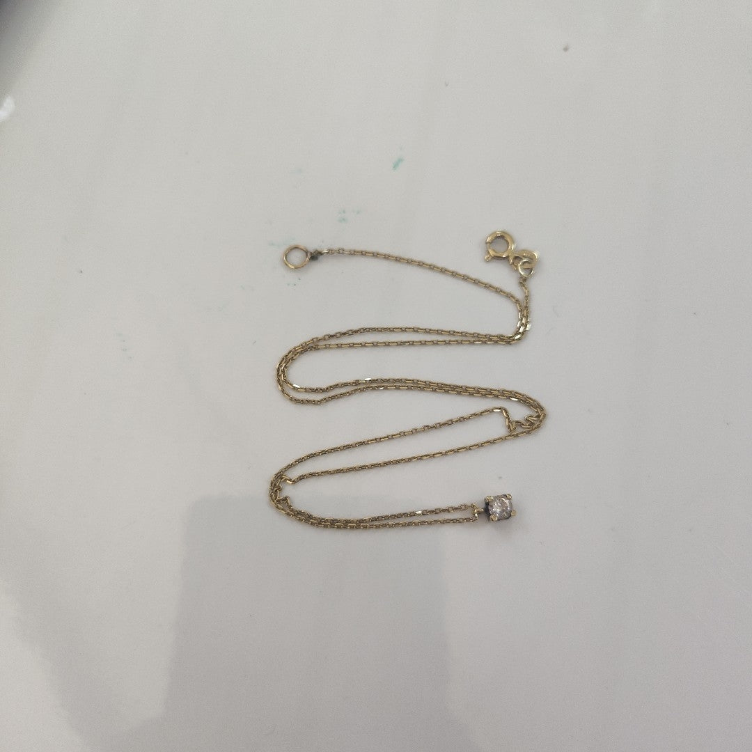 CADENA,DIJE ORO 10 K 1,60 GRMS (SEMINUEVO)