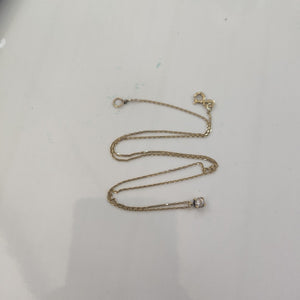 CADENA,DIJE ORO 10 K 1,60 GRMS (SEMINUEVO)