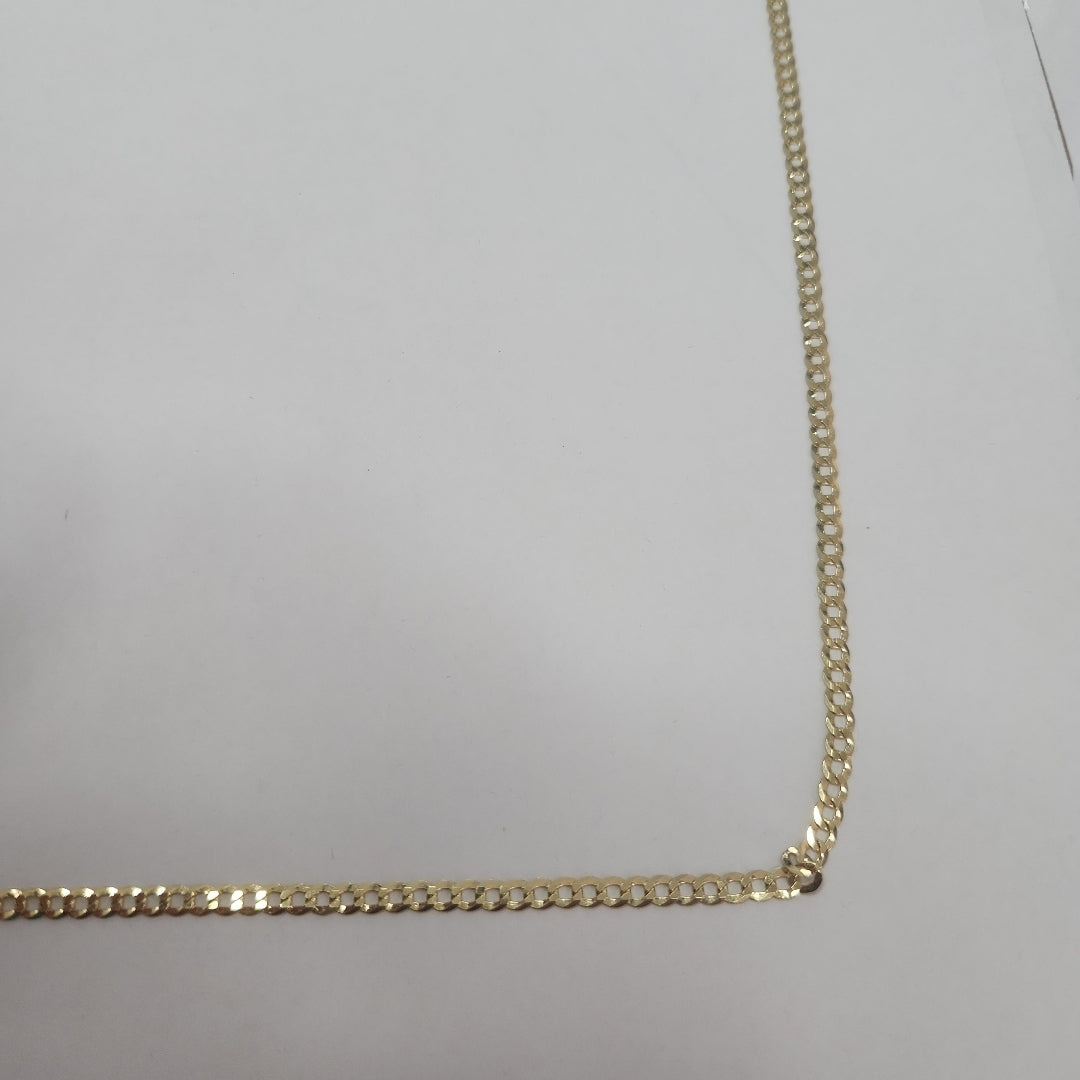 CADENAS BARBADA AMARILLA ORO 14K 8 (NUEVO)