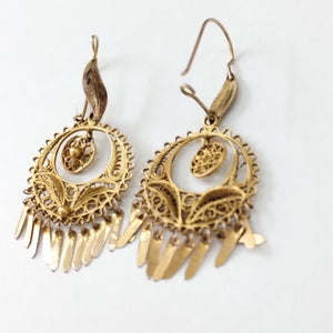 ARETES PAR. ORO. 10 K 3.1 GRMS (SEMINUEVO)
