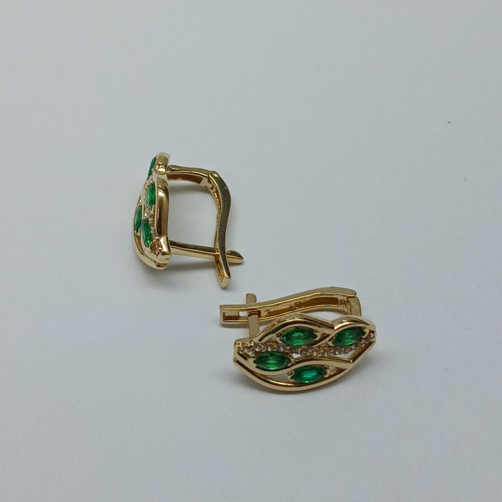 BROQUELES ORO 14K 3.7 (NUEVO)