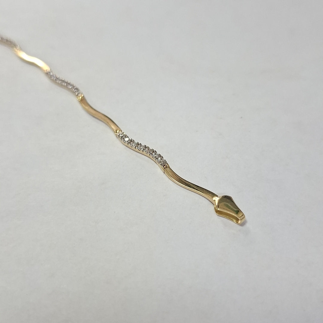 PULSERAS DAMA ORO 14K 3.6 (NUEVO)
