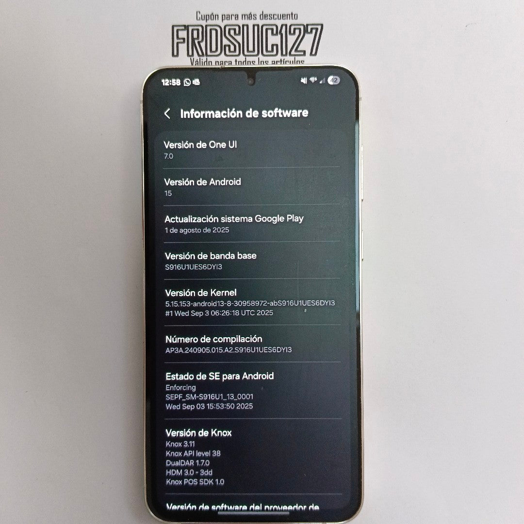 CELULAR SAMSUNG GALAXY S23+ SM-S916U (2023) 256 GB 8 GB RAM