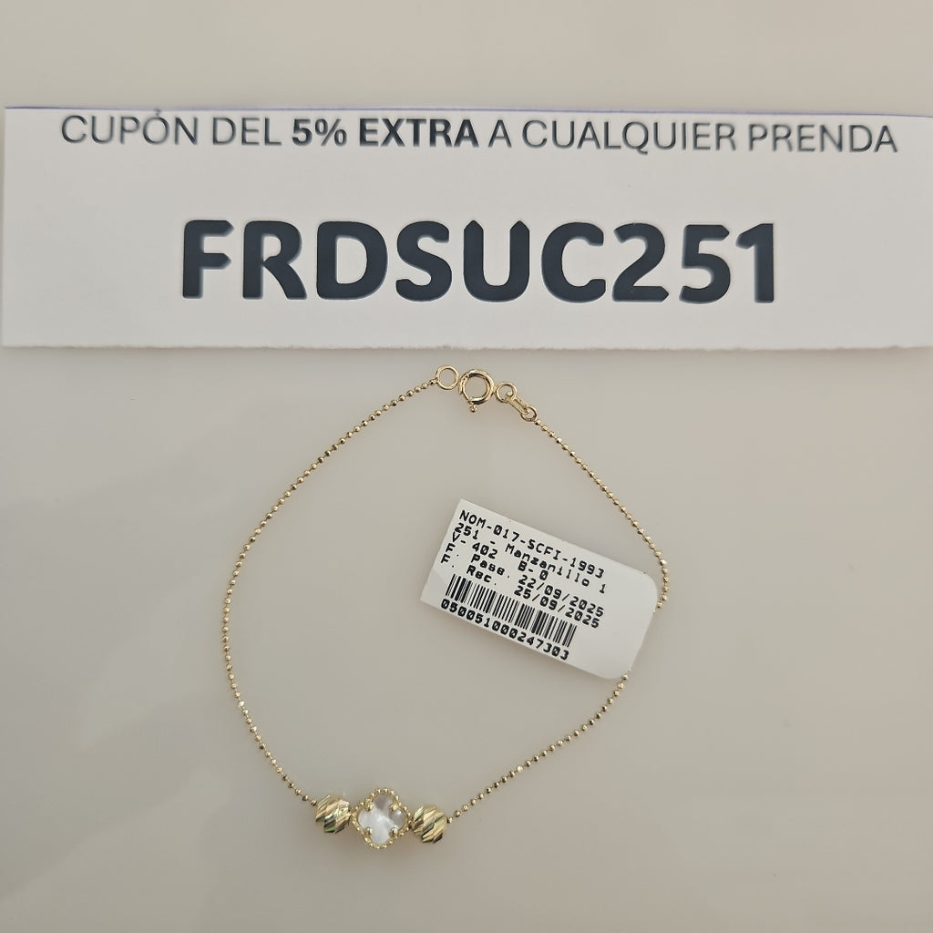 PULSERAS DAMA ORO 10K 1.4 (NUEVO)