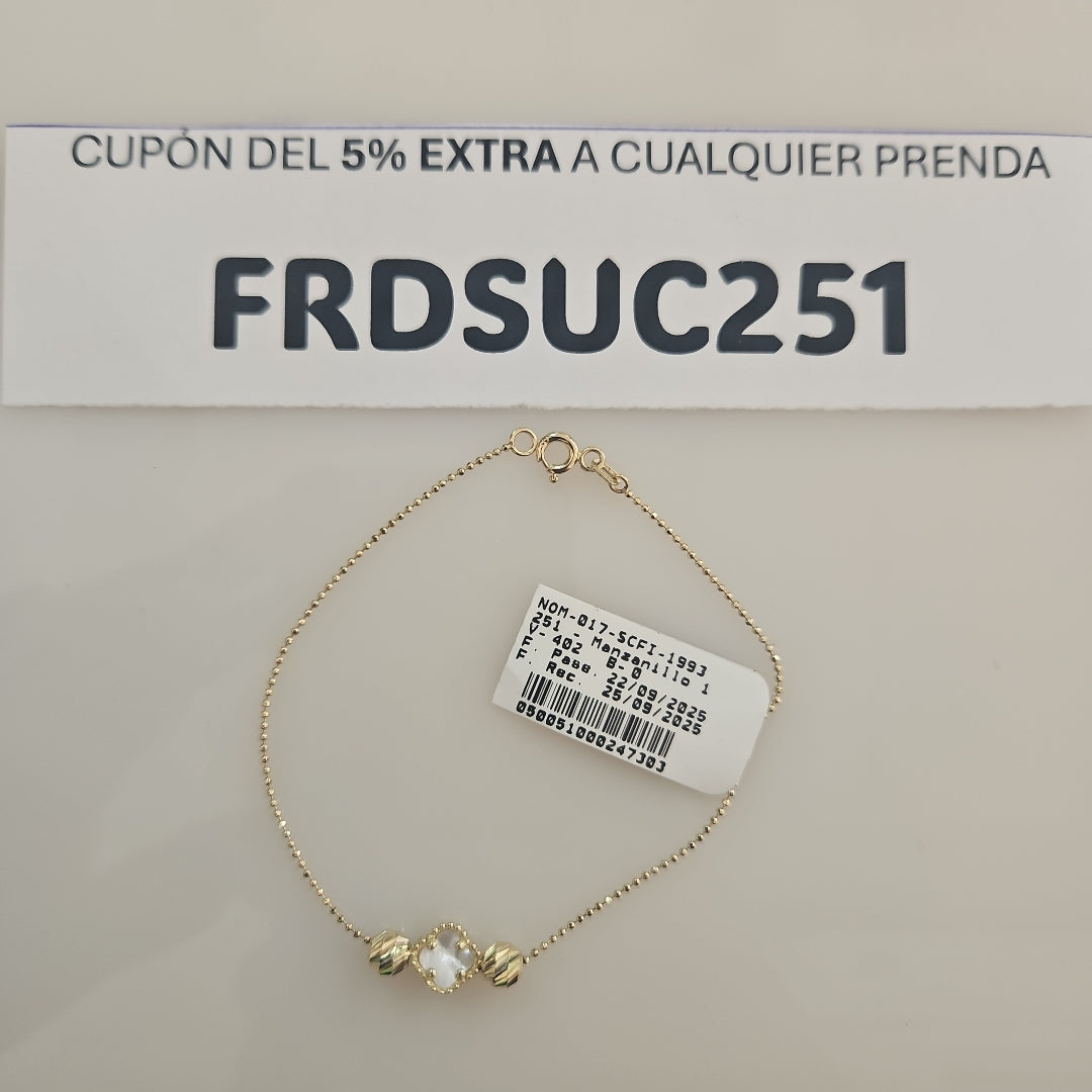 PULSERAS DAMA ORO 10K 1.4 (NUEVO)