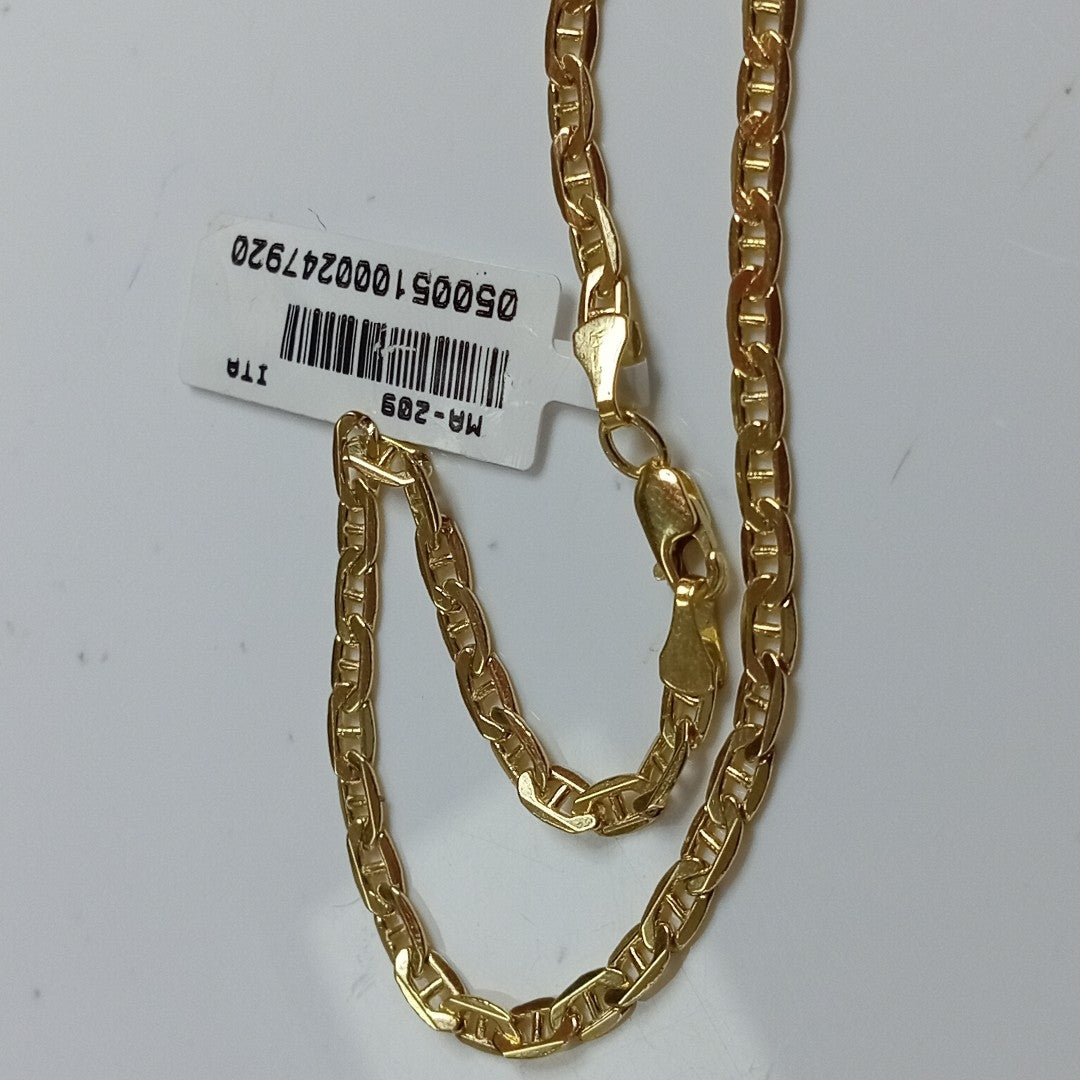 PULSERAS CABALLERO GUCCHI ORO 14K 4.4 (NUEVO)