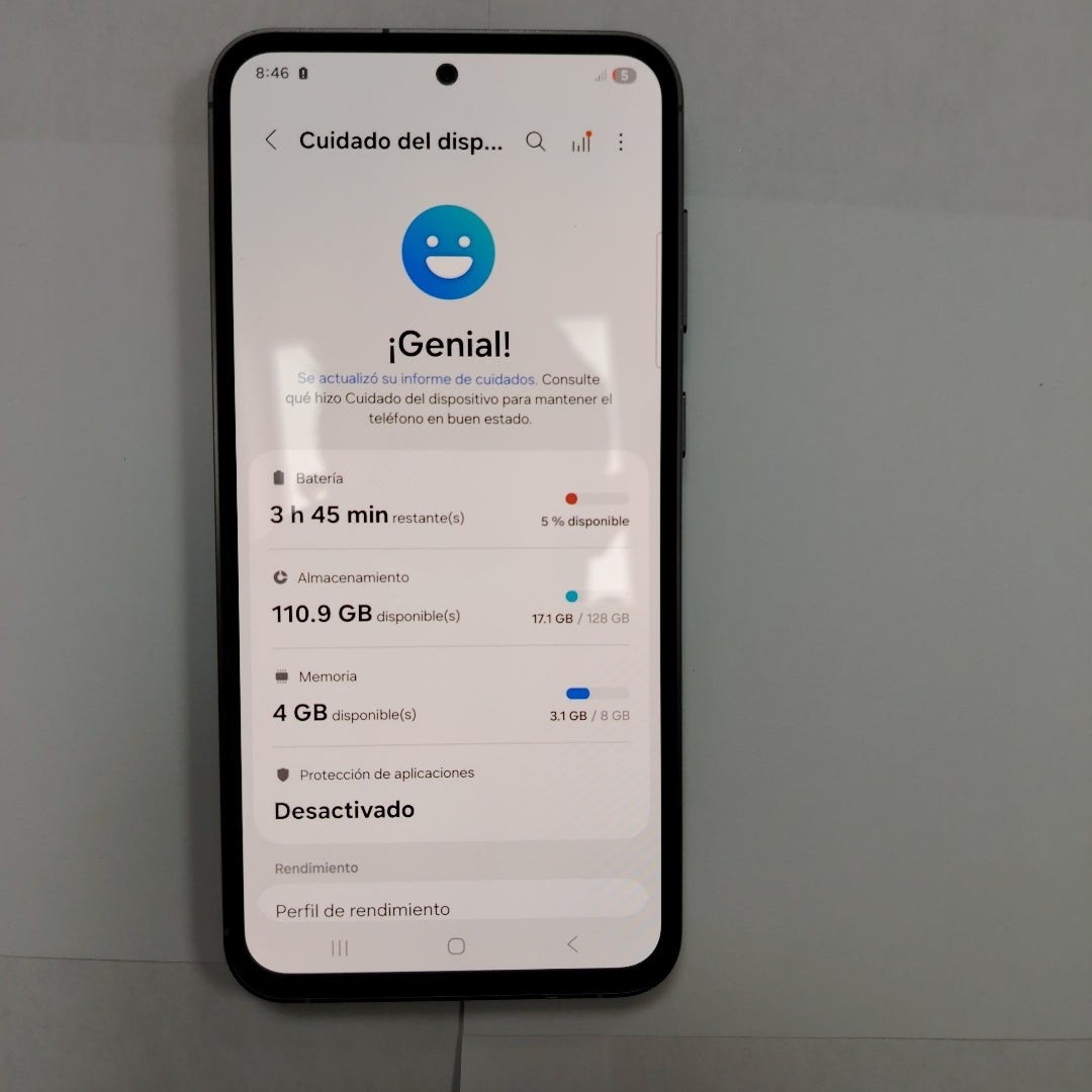 CELULAR SAMSUNG GALAXY S23 FE SM-S711B (2023) 128 GB 8 GB RAM (SEMINUEVO)