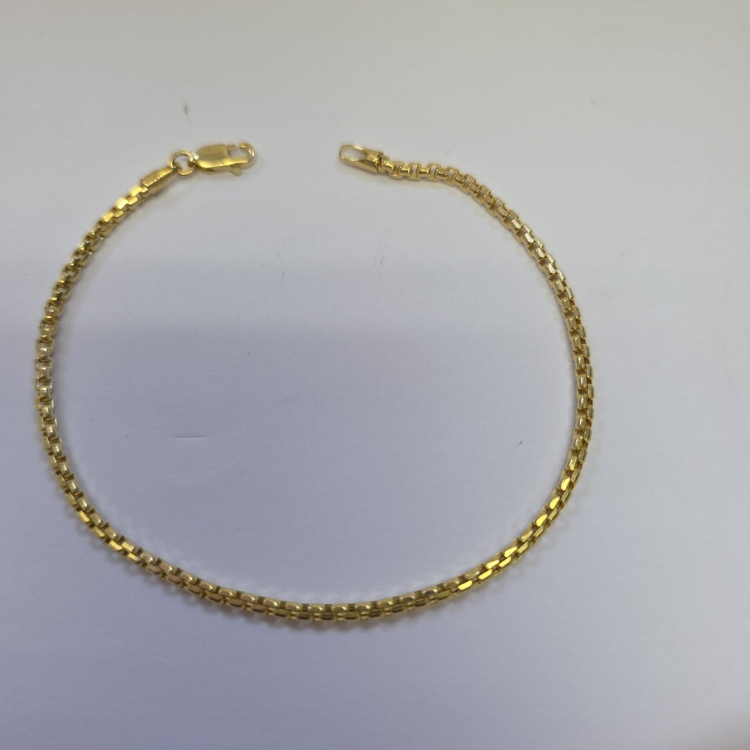 PULSERAS CABALLERO ORO 14K 3.1 (NUEVO)