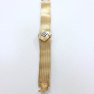 RELOJ CAJA ACERO PULSO ORO. ORO. 18 K 66.5 GRMS (SEMINUEVO)