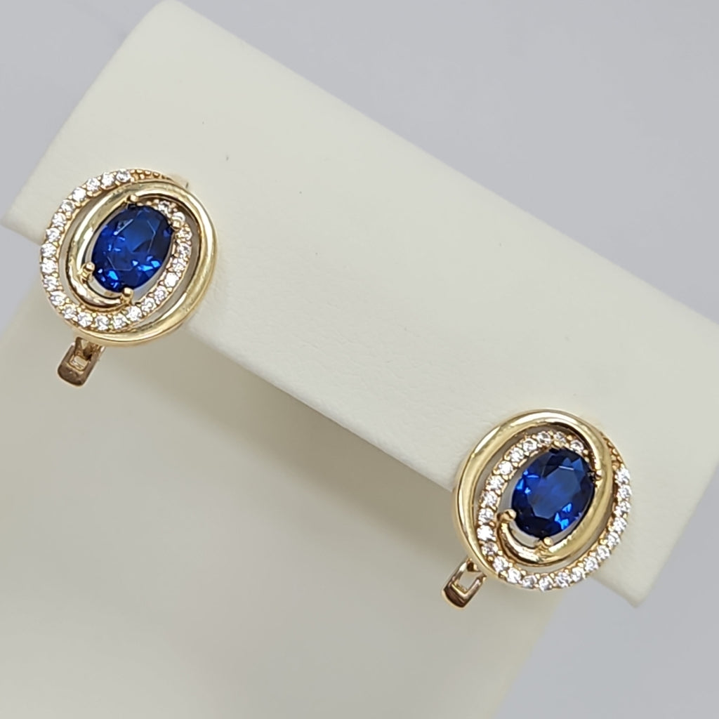 BROQUELES ORO 14K 3.3 (NUEVO)