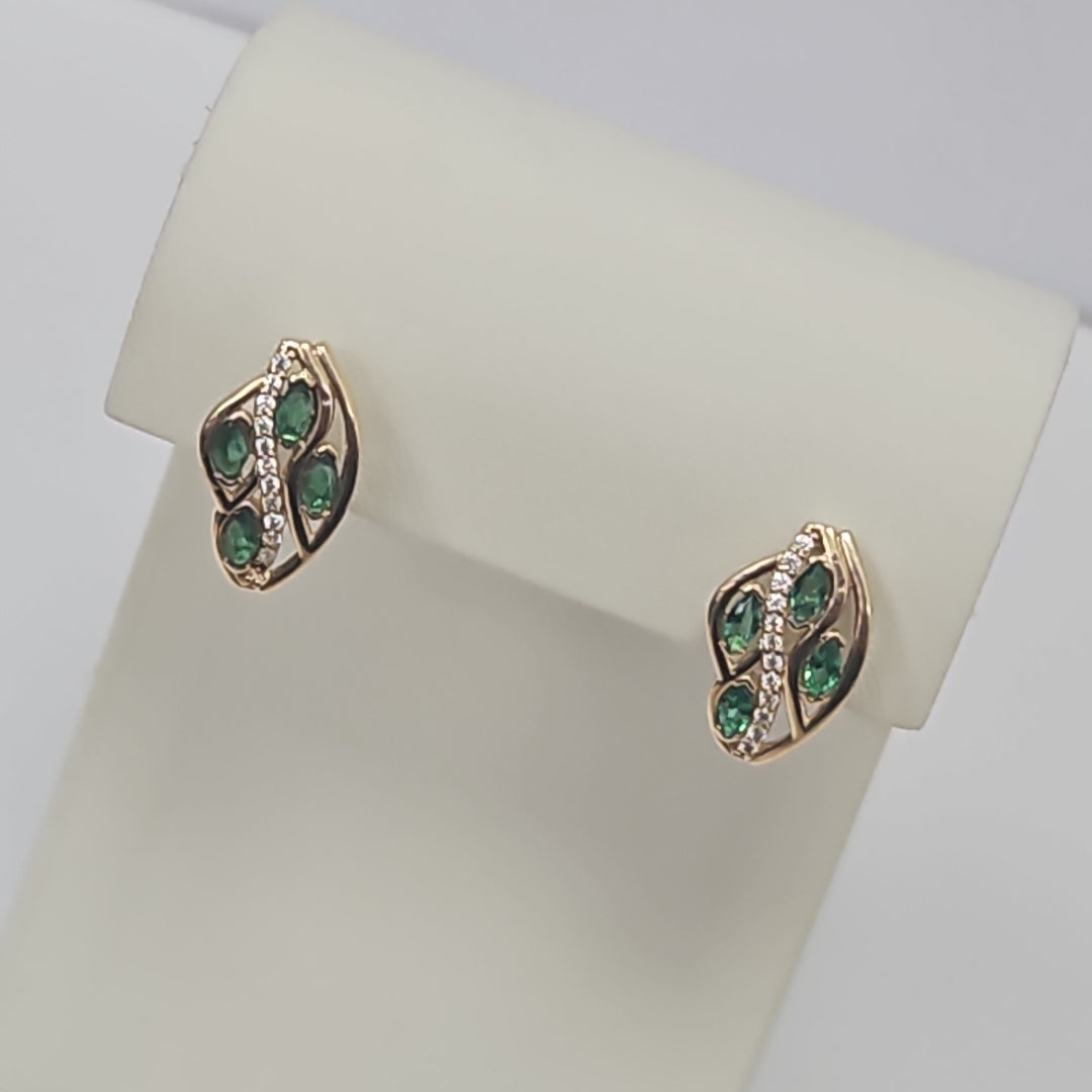 BROQUELES ORO 14K 3.6 (NUEVO)