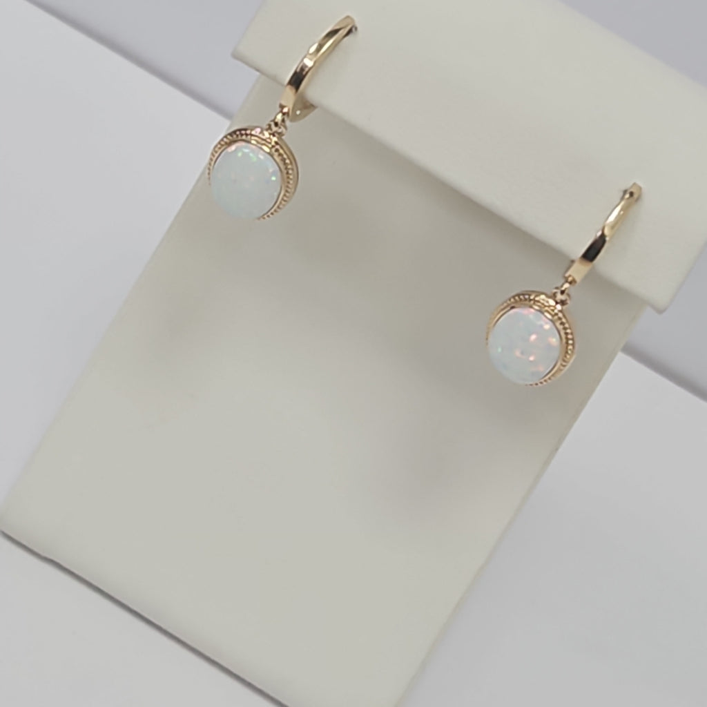 BROQUELES ORO 14K 3.7 (NUEVO)