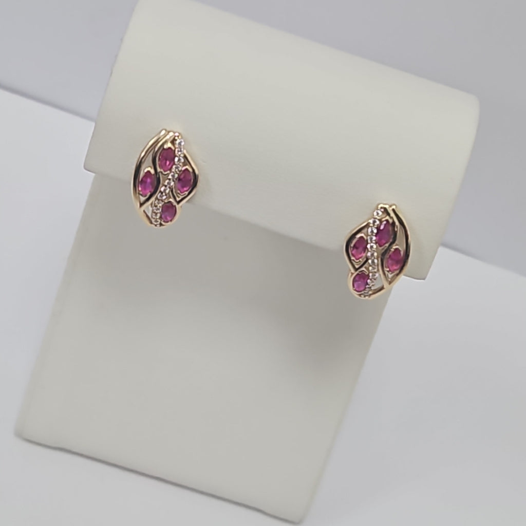 BROQUELES ORO 14K 3.9 (NUEVO)