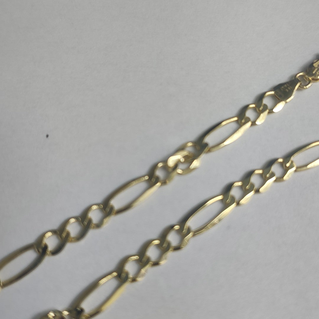 PULSERAS CABALLERO CARTIER 3*1 AMARILLA ORO 14K 6.4 (NUEVO)