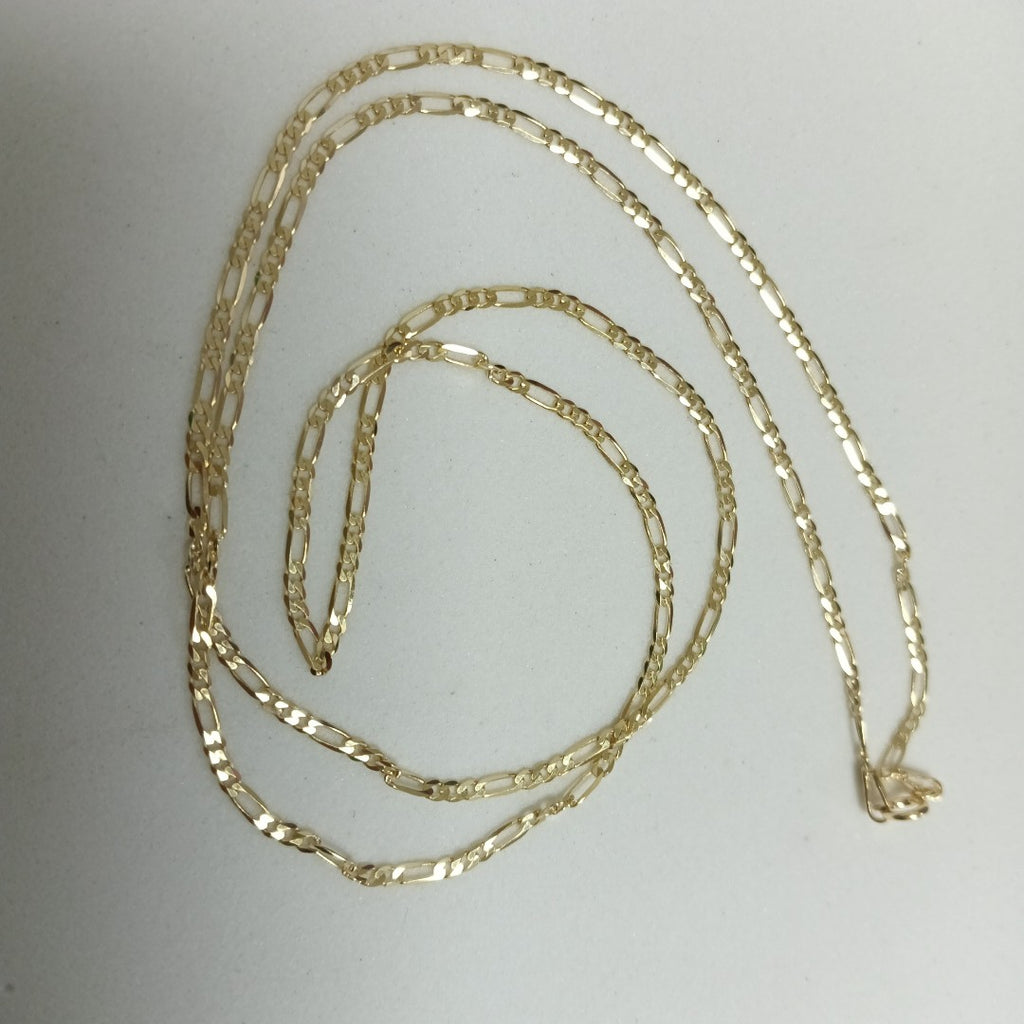 CADENAS CARTIER 3*1 AMARILLA ORO 14K 3.5 (NUEVO)