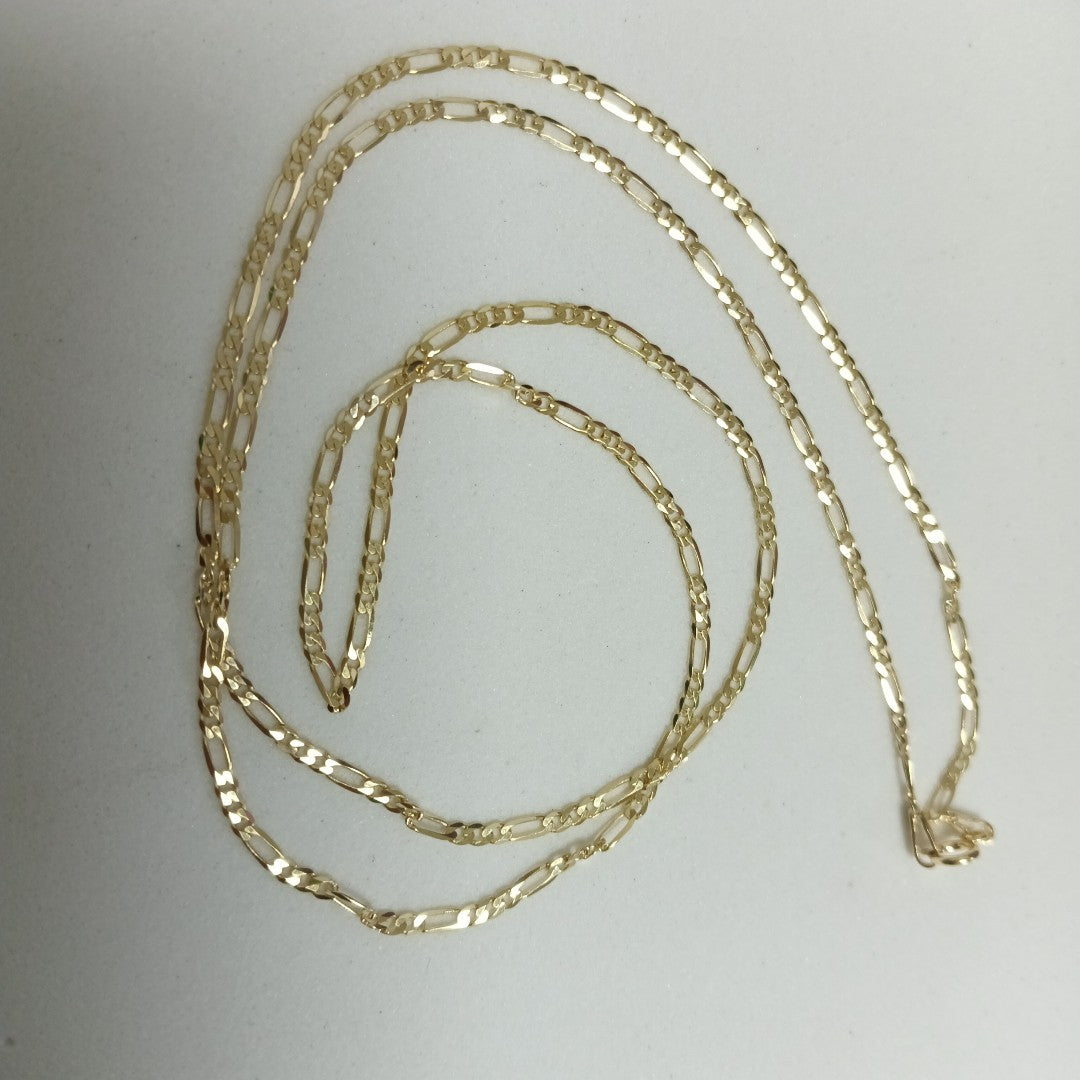 CADENAS CARTIER 3*1 AMARILLA ORO 14K 3.5 (NUEVO)