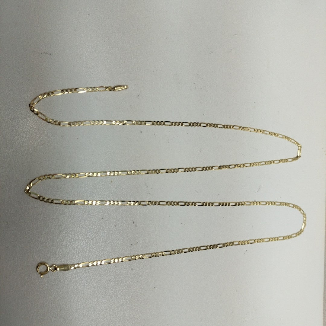 CADENAS CARTIER 3*1 AMARILLA ORO 14K 3.6 (NUEVO)