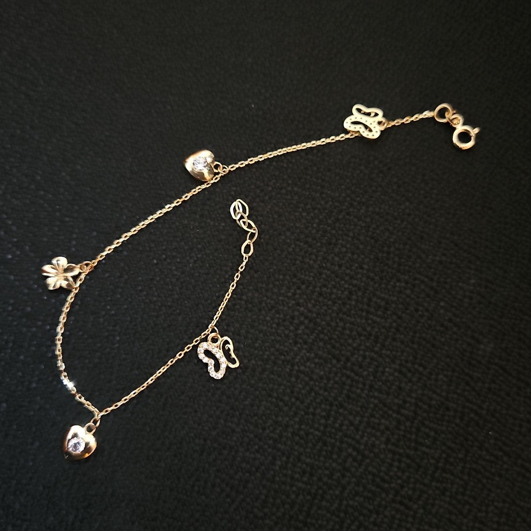 PULSERAS DAMA ORO 14K 2.4 (NUEVO)