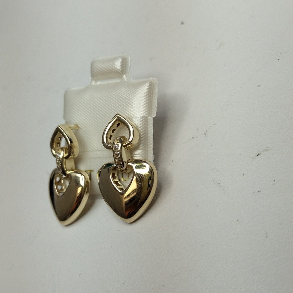 BROQUELES ORO 14K 3.4 (NUEVO)