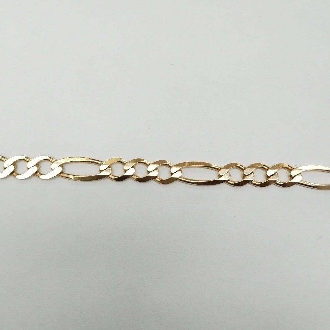 PULSERAS CABALLERO CARTIER 3*1 AMARILLA ORO 14K 11.7 (NUEVO)