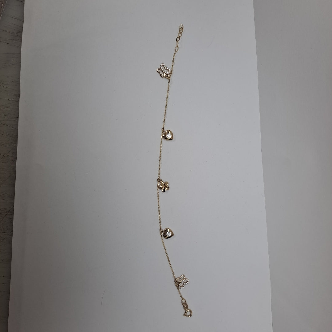 PULSERAS DAMA ORO 14K 2.4 (NUEVO)