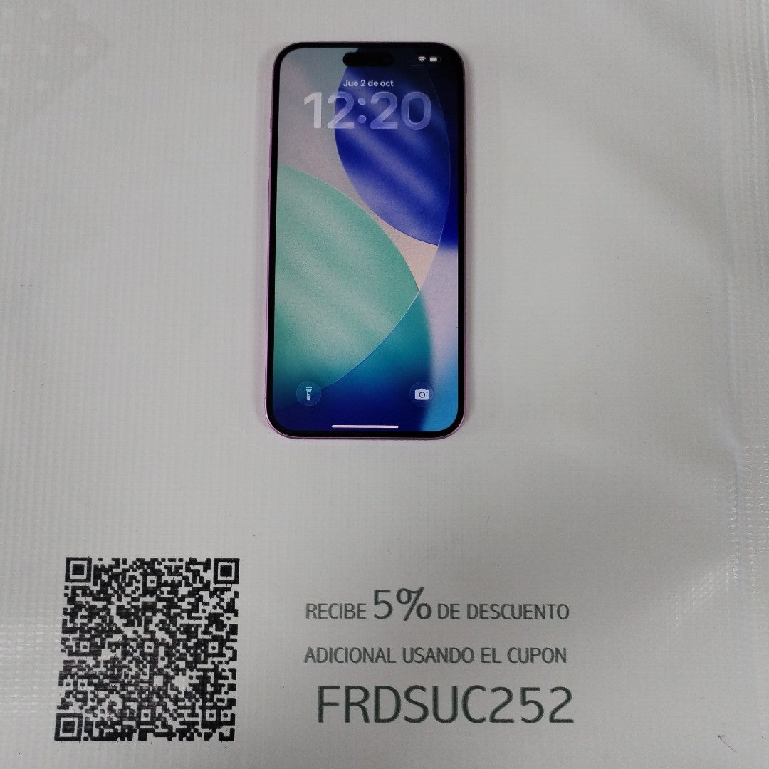 CELULAR APPLE IPHONE 16 PLUS A3289 (2024) 128 GB 8 GB RAM (SEMINUEVO)