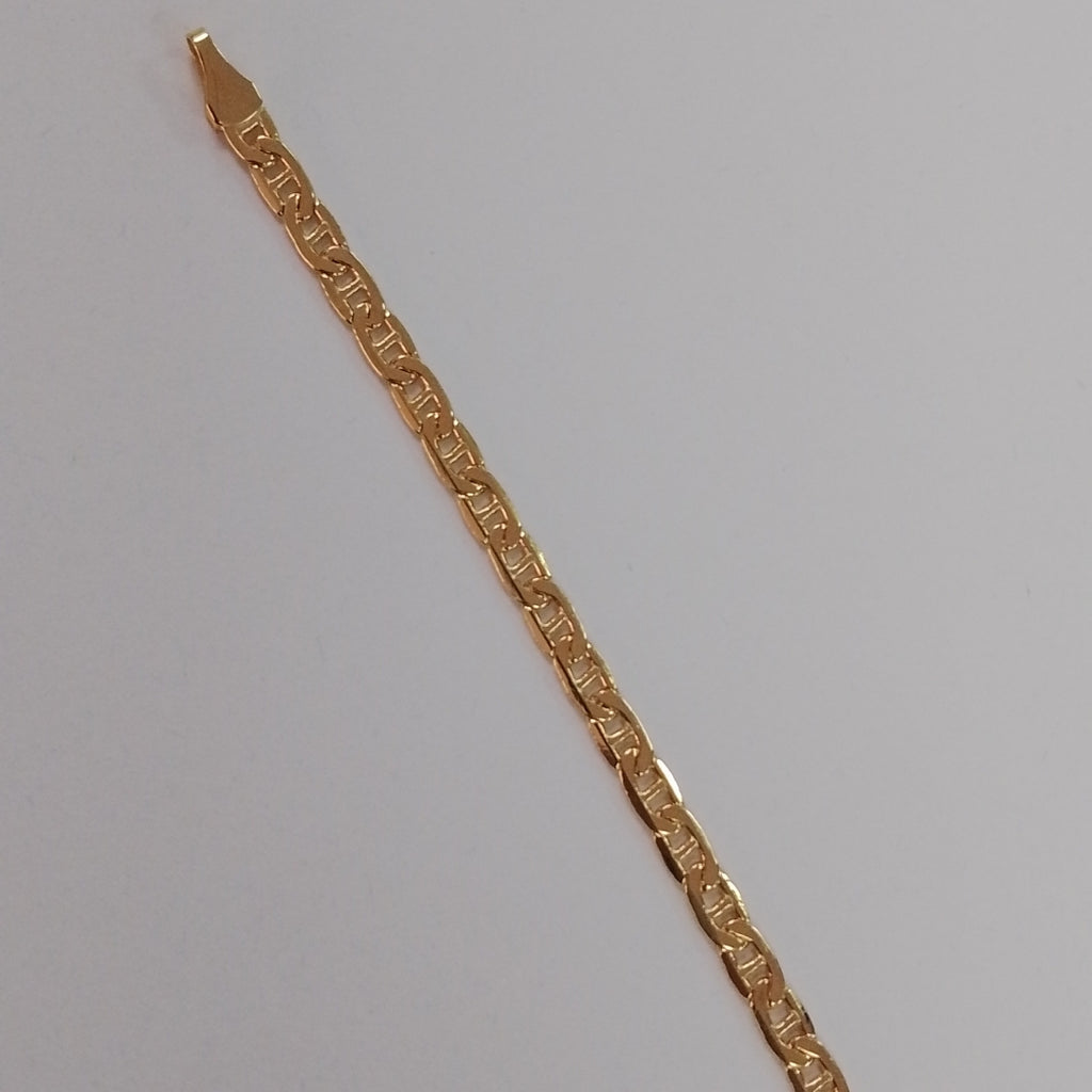 PULSERAS CABALLERO GUCCHI ORO 14K 4.4 (NUEVO)