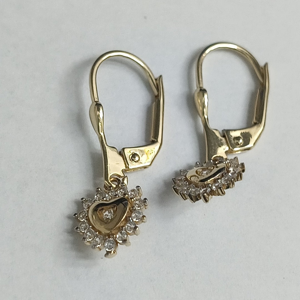 PAR ARETES ORO 14K 2.2 (NUEVO)