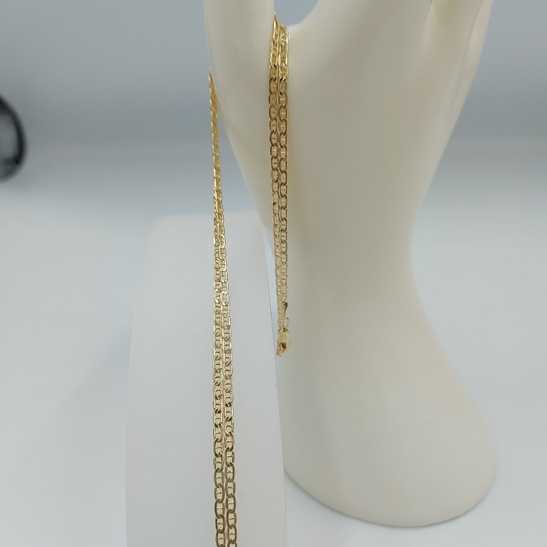 CADENAS GUCHI ORO 14K 6.2 (NUEVO)
