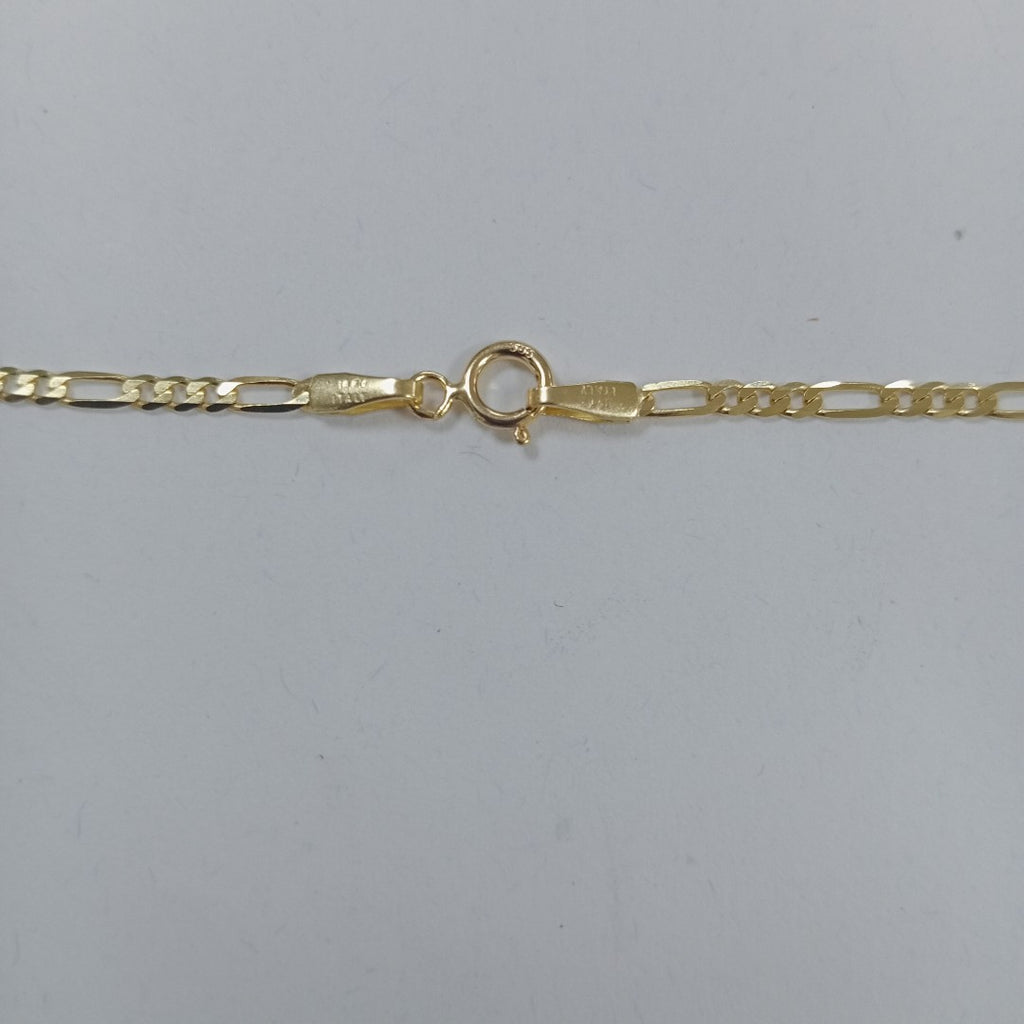 CADENAS CARTIER 3*1 AMARILLA ORO 14K 3.6 (NUEVO)