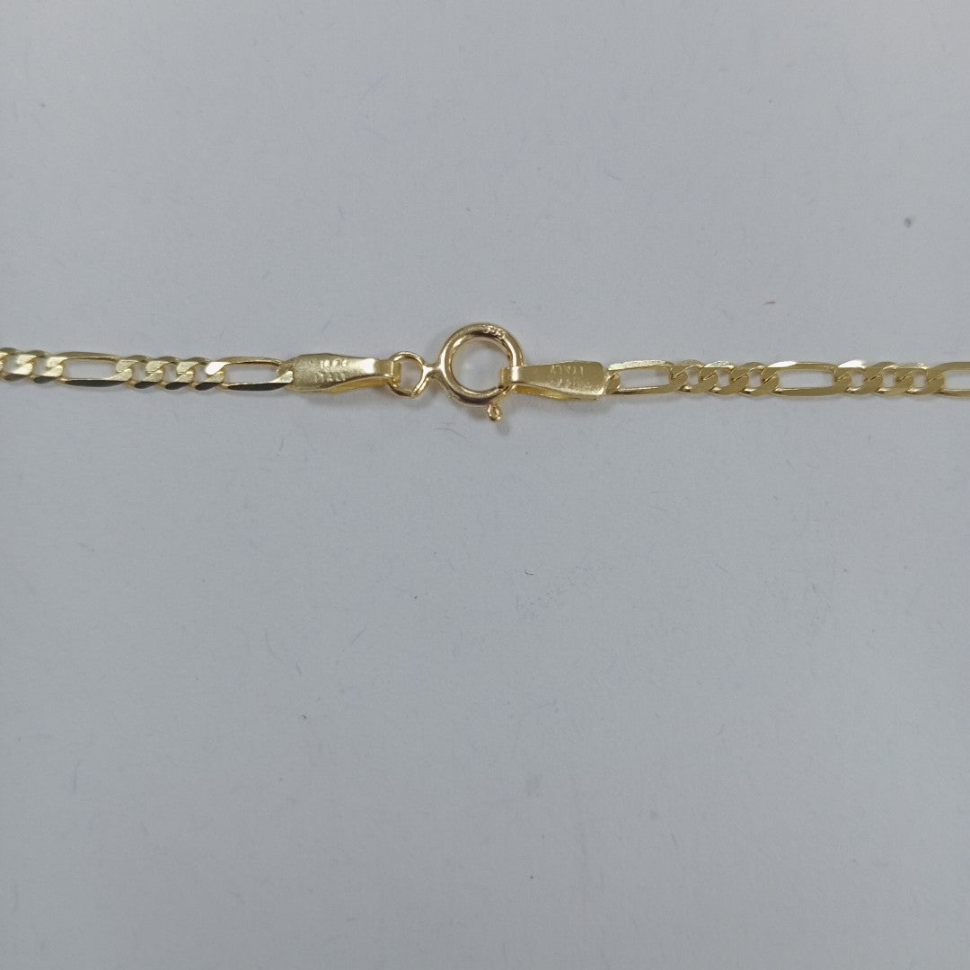 CADENAS CARTIER 3*1 AMARILLA ORO 14K 3.6 (NUEVO)