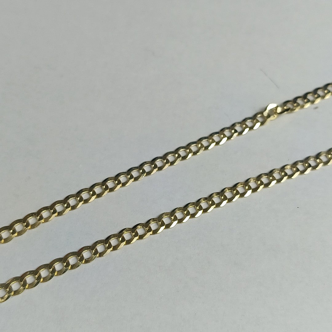 CADENAS BARBADA AMARILLA ORO 14K 8 (NUEVO)