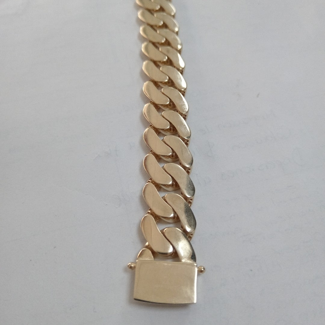 PULSERAS CABALLERO ORO 14K 32.4 (NUEVO)