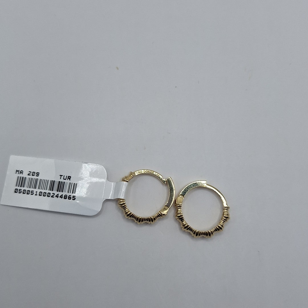 HUGGIES ORO 14K 2.9 (NUEVO)